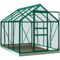 ACD tuinkas Ivy 5.0m2 - groen – veiligheidsglas