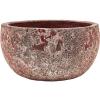 Lava Relic pink bowl bloempot 52x29 cm