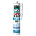 Bison super siliconenkit sanitair wit