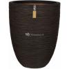 Capi Nature Rib NL vase laag 44x56cm bloempot bruin