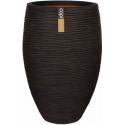Capi Nature Rib NL vase luxe 39x60cm bloempot bruin