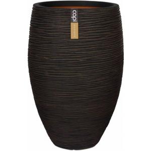 Capi Nature Rib NL vase luxe 39x60cm bloempot bruin