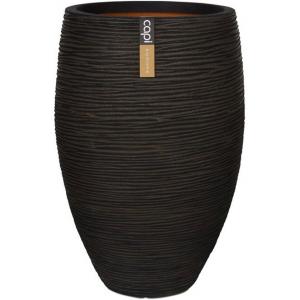 Capi Nature Rib NL vase luxe 45x72cm bloempot bruin