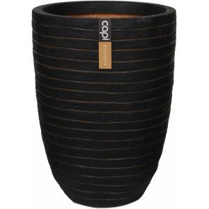 Capi Nature Row NL vase laag 54x52cm bloempot bruin