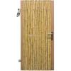 Bamboe schutting poortdeur naturel 100 x 200 cm x 18-28 mm