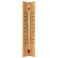 Buitenthermometer bamboe 20 cm