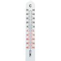 Buitenthermometer kunststof wit 41 cm