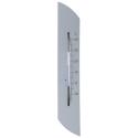 Buitenthermometer metaal Radius grijs gelakt 29.5 cm