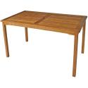 St. Vincent houten tuintafel 140 x 80 cm