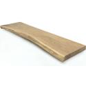 Eiken plank massief boomstam 120 x 40 cm