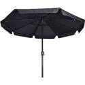 Stokparasol Libra 350 cm grijs