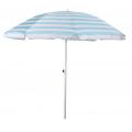 Strandparasol Libra streepmotief blauw