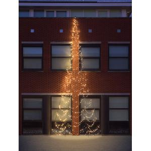 Fairybell muur kerstboom halfrond 800 cm 750 led warmwit