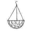 Hanging basket zwart gecoat Ø 40 cm