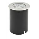 Led grondspot 9 watt rond