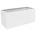 Argento plantenbak Box S glanzend wit