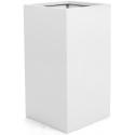 Argento plantenbak High Cube XL glanzend wit