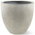 Grigio plantenbak Egg Pot L antiek wit betonlook