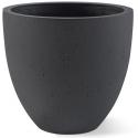 Grigio plantenbak Egg Pot S antraciet betonlook