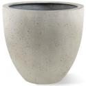 Grigio plantenbak Egg Pot XL antiek wit betonlook