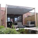 Complete Nesling pergola Wall 1 antraciet