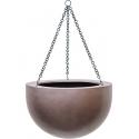 Gradient hanging bowl matt coffee L