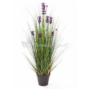 Kunstplant Lavender grass S
