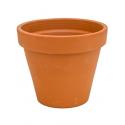 Terracotta bloempot 25 cm