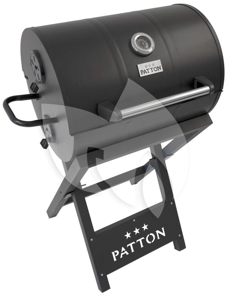 Patton Barrel Chef houtskool BBQ Tuinexpress.be