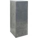 Plantenzuil aluminium beton look 35x35x90 cm
