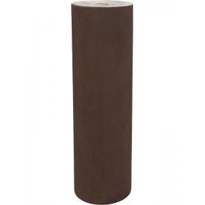 Plantenzuil polystone rond bruin 30x100 cm
