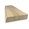 Eiken plank massief boomstam 100 x 15 cm