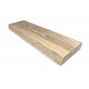 Eiken plank massief boomstam 80 x 15 cm