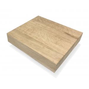 Eiken plank massief recht 20 x 20 cm