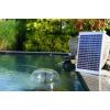 SolarMax 1000 vijverpomp fontein met zonnepaneel - exclusief accu