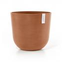 Ecopots Oslo kunststof bloempot Terracotta - Ø 42,8 cm