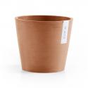 Ecopots Amsterdam kunststof bloempot Terracotta - Ø 18 cm