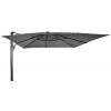 Taurus Zweefparasol grijs 400x300 cm rechthoekige parasol