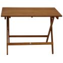 Houten tuintafel inklapbaar 90 x 52 cm