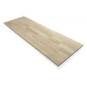 Eiken plank vingerlas 150 x 40 cm - 18 mm
