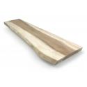 Suar boomstam plank 100 x 25 cm