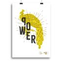 Poster leuke quote A3 power