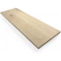 Massief eiken houten paneel 120 x 25 x 4 cm