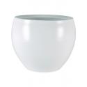 Cresta pure wit bloempot binnen 17x13 cm