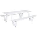 Picknicktafel Breeze aluminium wit