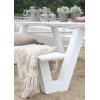 Picknicktafel Breeze aluminium wit