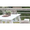 Picknicktafel Breeze aluminium wit