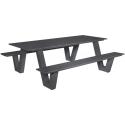 Picknicktafel Breeze aluminium antraciet