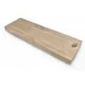 Oud eiken plank massief recht 60 x 20 cm
