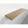 Zwevende wandplank eiken boomstam 60 x 20 cm